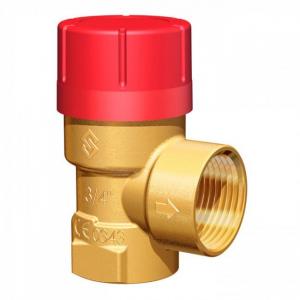 Предохранительный клапан Flamco Prescor 1/2"x1/2" (внутр. резьба), Рсраб=3,0бар, Tmax=130 C
