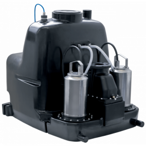 Напорная установка для отвода сточных вод в виде двухнасосной станции Wilo DrainLift XL2/25 (3~)