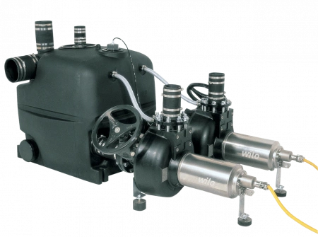Напорная установка для отвода сточных вод для крупных объектов Wilo DrainLift XXL 1040-2/8,4